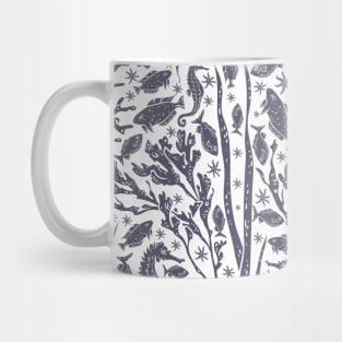 Seahorse and Aquatic Life Mug